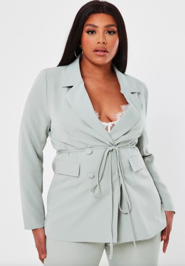 Tailleur grande taille et Blazer Couleurs de printemps Curvy Link